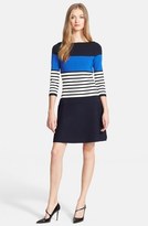 Thumbnail for your product : Kate Spade Stripe Scuba A-Line Dress