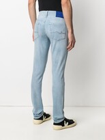 Thumbnail for your product : 7 For All Mankind Stonewashed Slim-Fit Jeans