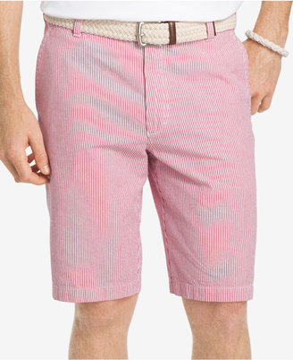 Izod Men's Sandy Bay Seersucker 10.5" Shorts