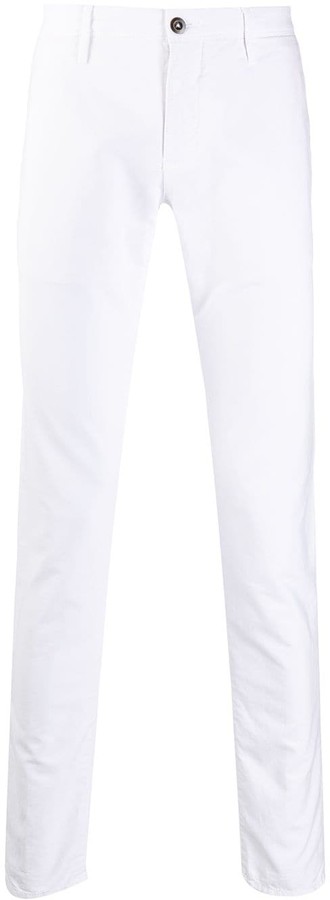white skinny fit chinos