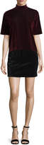 Thumbnail for your product : Rag & Bone JEAN Dive Velvet Mini Skirt