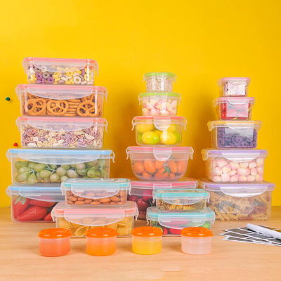 Prep & Savour 46 Large Food Storage Containers With LIDS -85 Oz To