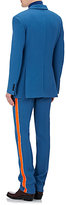 Thumbnail for your product : Calvin Klein Men's Stripe-Appliquéd Virgin Wool Trousers
