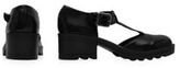 Thumbnail for your product : New Look Teens Black T-Bar Strap Block Heel Shoes