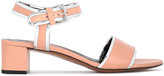 Thumbnail for your product : Marni Metallic-trimmed Leather Sandals
