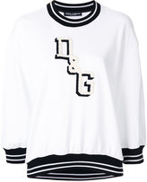 Dolce & Gabbana - logo patch sweatshirt
