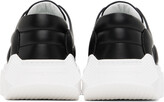 Thumbnail for your product : Pierre Hardy Black Skate Cubix Leather Sneakers
