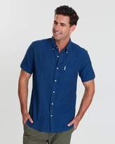 Thumbnail for your product : Ben Sherman Short Sleeve Indigo Shirt
