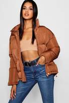 Thumbnail for your product : boohoo Funnel Neck Puffer Jacket