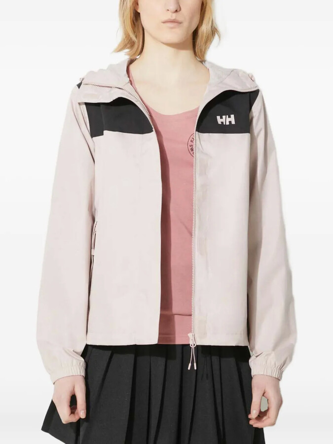 Helly Hansen Vancouver colourblock hooded rain jacket
