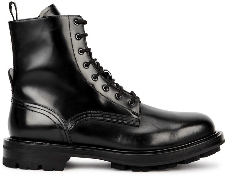 alexander mcqueen combat boot