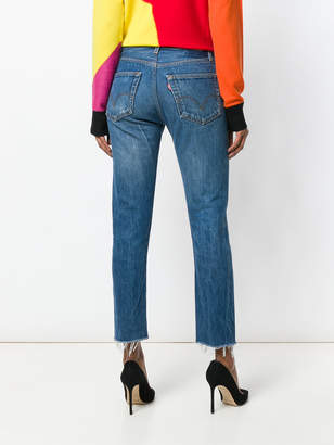 RE/DONE x Levi's slim-fit cropped jeans