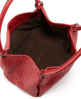 Thumbnail for your product : Bottega Veneta Parachute Intrecciato Shoulder Tote Bag, Red
