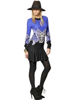 Thumbnail for your product : Roberto Cavalli Printed Viscose Crepe Jersey Dress