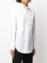 Thumbnail for your product : Y's Long Sleeve Flap Pocket Shirt