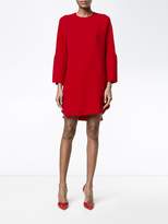 Thumbnail for your product : Valentino round neck mini dress