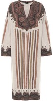 Thumbnail for your product : Etro Paisley wool-blend midi dress
