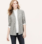 Thumbnail for your product : LOFT Petite Drapey Open Cardigan