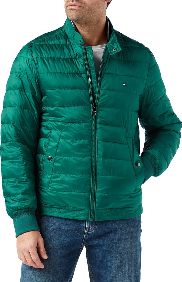 green tommy hilfiger coat