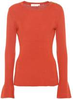 Thumbnail for your product : Tory Burch Liv merino wool sweater