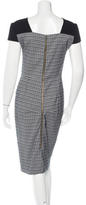 Thumbnail for your product : Roland Mouret Cutout-Accented Jacquard Dress