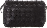 Thumbnail for your product : Bottega Veneta Mini Intrecciato Weave Leather Shoulder Bag