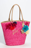Thumbnail for your product : Betsey Johnson Straw Tote