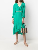 Thumbnail for your product : BA&SH Ruffle Midi Dress