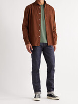Thumbnail for your product : Hartford Paul Garment-Dyed Cotton-Corduroy Shirt