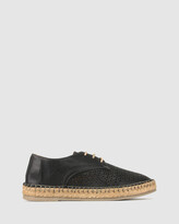 Thumbnail for your product : Airflex Women's Espadrilles - Kay Leather Lace Up Espadrilles - Size One Size, 11 at The Iconic