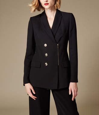 Karen Millen Zip Tailored Jacket