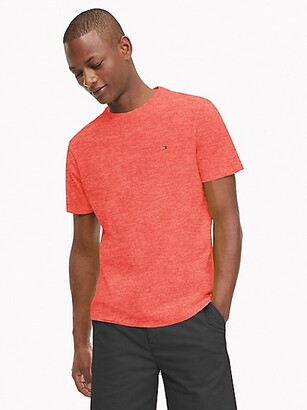 tommy hilfiger shirt orange