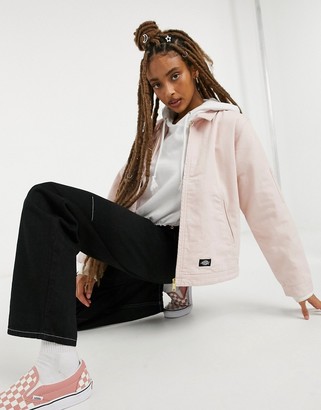 pink dickies jacket