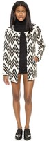 Thumbnail for your product : J.O.A. Chevron Stripe Cardigan