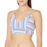 Thumbnail for your product : Jessica Simpson Women's Standard Mix & Match Stripe Swimsuit Separates (Top & Bottom)