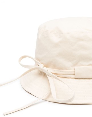 Jacquemus Logo Plaque Bucket Hat