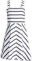 Thumbnail for your product : Draper James Striped A-Line Dress