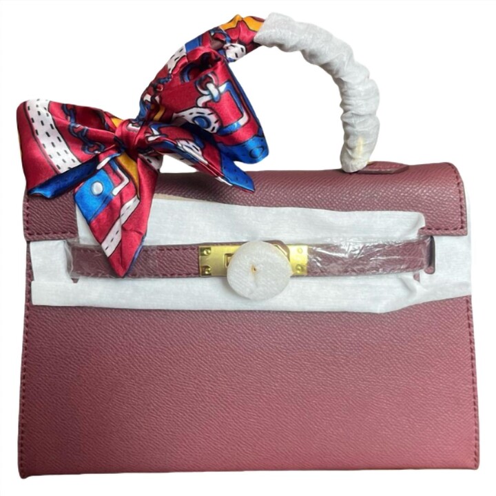 Glam Collections Glam Signature Mini Purse In Pink