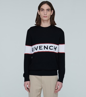 Givenchy Knitted wool sweater with logo