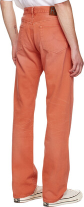 Ralph Lauren RRL Orange Bedford Cord Trousers