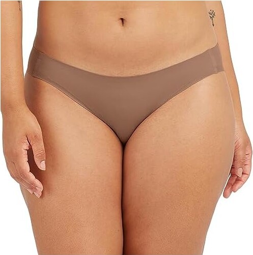 Spanx Eco Care Seamless Shaping Thong In Toasted Oatmeal