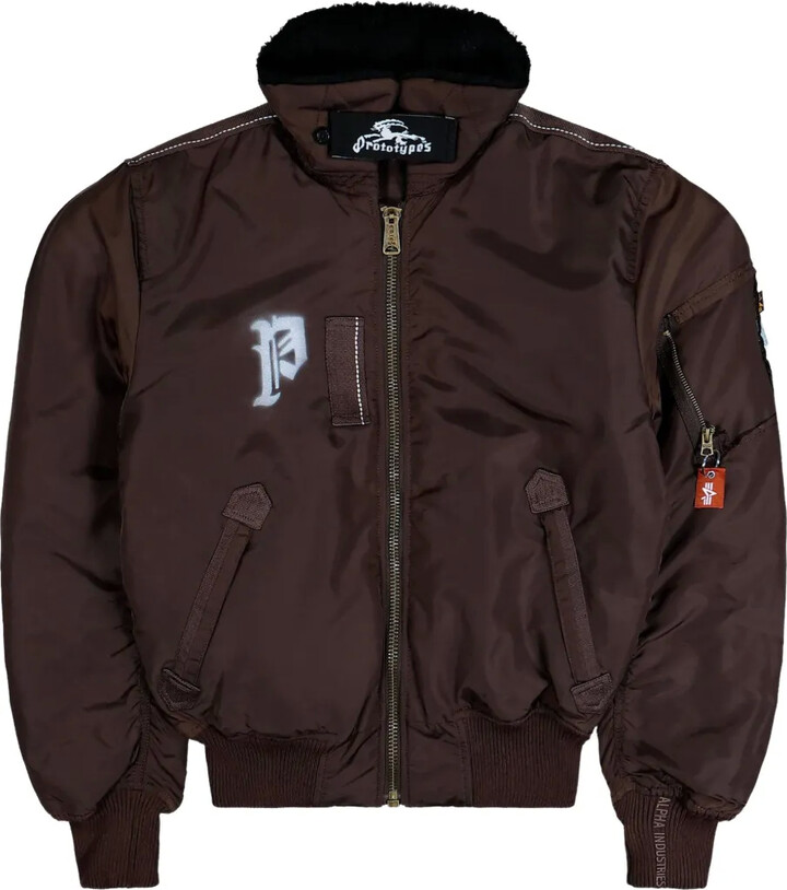 PROTOTYPES Sprayed Goat Bomber Jacket