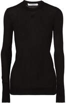 Thumbnail for your product : Givenchy Embroidered Ribbed-knit Top