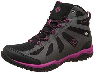 Columbia Women Peakfreak Xcrsn Ii Xcel Mid Outdry High Rise Hiking Boots, Black (Black/Intense Violet 010), 39 EU