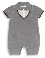 Thumbnail for your product : Gucci Infant's Merino Wool Sleepsuit