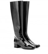 Thumbnail for your product : Saint Laurent Babies Patent-leather Knee Boots