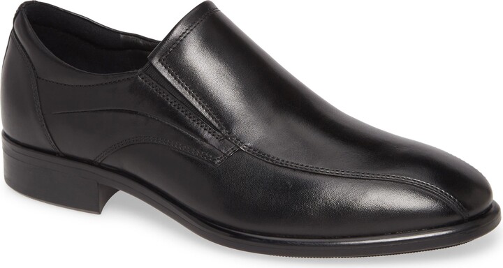ecco black loafers