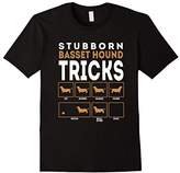 Thumbnail for your product : Stubborn Basset Hound Dog Training Tricks Graphic T-Shirt