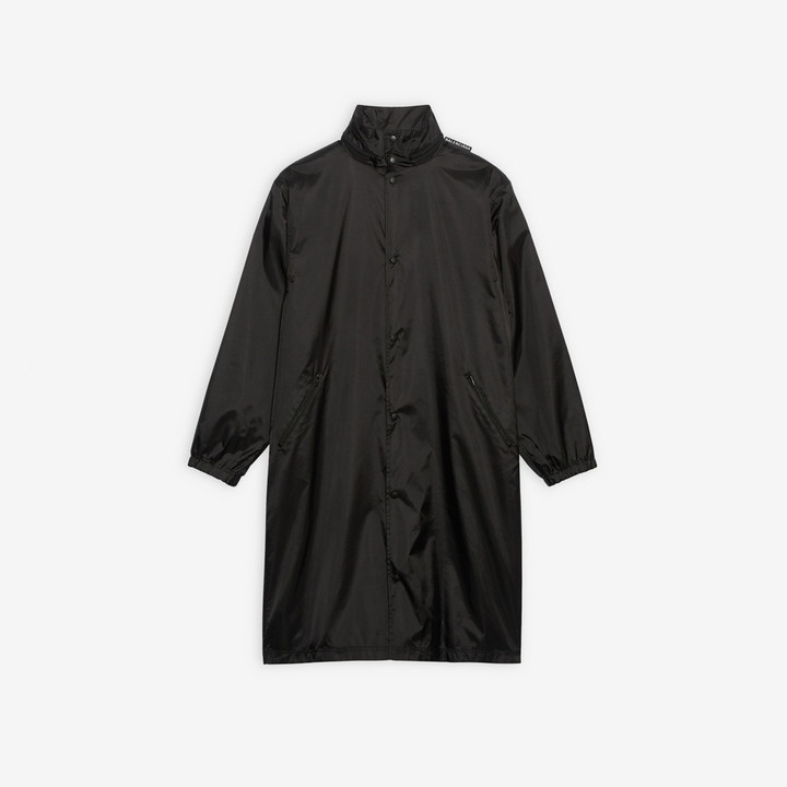 Balenciaga Black Raincoats & Trenchcoats | Shop the world's largest  collection of fashion | ShopStyle
