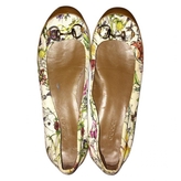 Thumbnail for your product : Gucci Liberty print Cloth Ballet flats